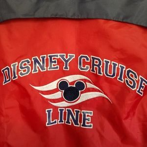 DISNEY CRUISE LINE WINDBREAKER JACKET EMBROIDERED